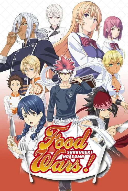 Download Food Wars: Shokugeki no Soma Season 1 – 2 Dual Audio {Hindi-Japanese} Anime Series 720p & 1080p BluRay ESub [Zee Cafe Dubbed]